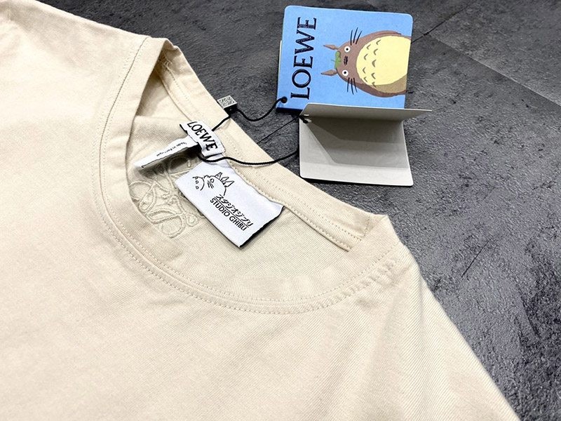 春もの新作 ロエベ コットン アナグラムTシャツ スーパーコピー low41681